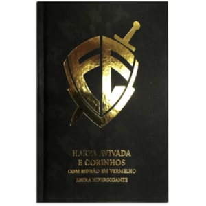 Harpa Avivada e Corinhos Escudo Fé Camuflada | Letra Hipergigante | Capa Dura