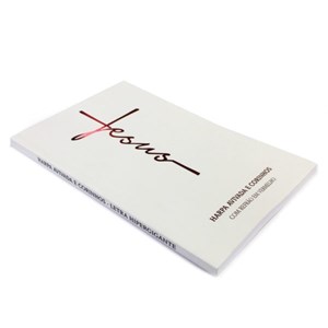 Harpa Avivada e Corinhos Jesus Luxo | Letra Hipergigante | Brochura Branca