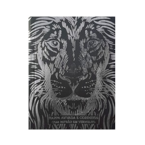 Harpa Avivada e Corinhos Médio | Letra Gigante | Leão Preto Capa Dura