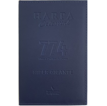 Harpa Celestial 774 | Hipergigante | Capa luxo Azul