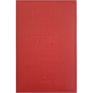 Harpa Celestial 774 | Hipergigante | Capa luxo Vermelho