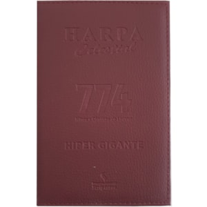 Harpa Celestial 774 | Hipergigante | Capa Luxo Vinho