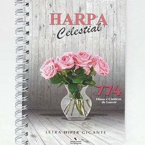 Harpa Celestial 774 | Hipergigante | Espiral Vaso de Vidro