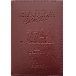 Harpa Celestial 774 | Letra Grande | Capa Luxo Vermelho