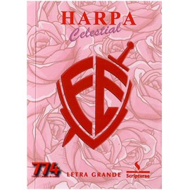 Harpa Celestial 774 | Letra grande | Escudo da Fé Rosa