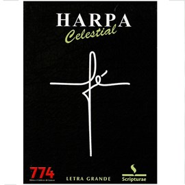 Harpa Celestial 774 | Letra grande | Fé Preta