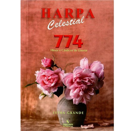 Harpa Celestial 774 | Letra grande | Vaso