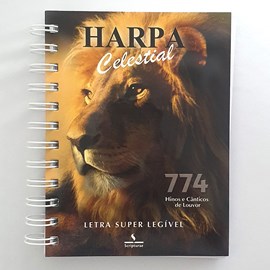 Harpa Celestial 774 | Super Legível | Espiral Leão
