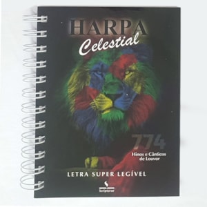 Harpa Celestial 774 | Super Legível | Espiral Leão Colorido