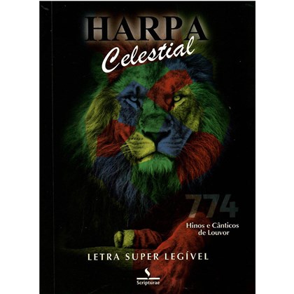 Harpa Celestial 774 |Super Legível  | Leão Colorido