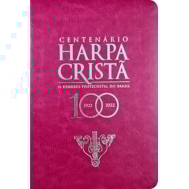 Harpa Cristã Centenário | Média | Capa Luxo Pink