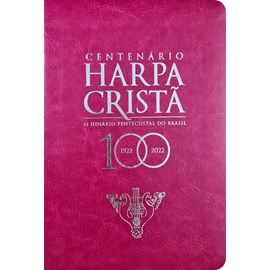 Harpa Cristã Centenário | Média | Capa Luxo Pink