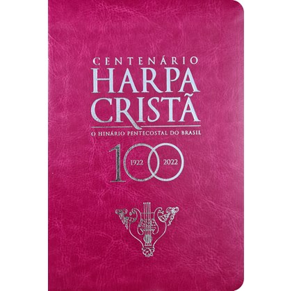 Harpa Cristã Centenário | Média | Capa Luxo Pink
