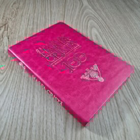 Segunda imagem do produto Harpa Cristã Centenário | Média | Capa Luxo Pink