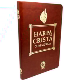 Harpa Cristã | Com Música | Capa Marrom