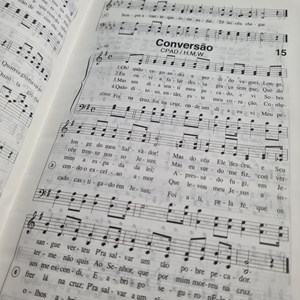 Harpa Cristã | Com Música | Capa Marrom