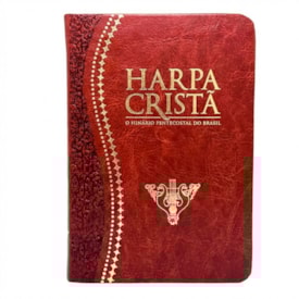 Harpa Cristã | Grande | Luxo Marrom