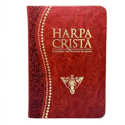 Harpa Cristã | Grande | Luxo Marrom