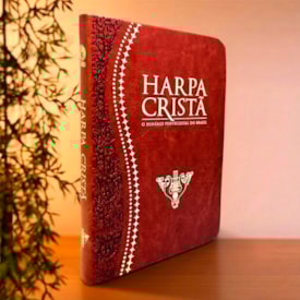 Segunda imagem do produto Harpa Cristã | Grande | Luxo Marrom