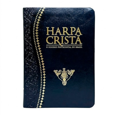 Harpa Cristã | Grande | Luxo Preta