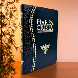 Segunda imagem do produto Harpa Cristã | Grande | Luxo Preta