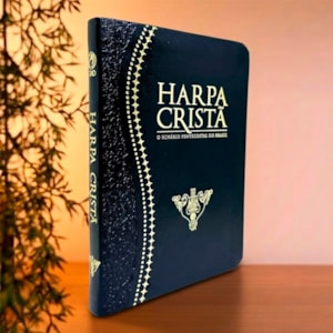 Segunda imagem do produto Harpa Cristã | Grande | Luxo Preta