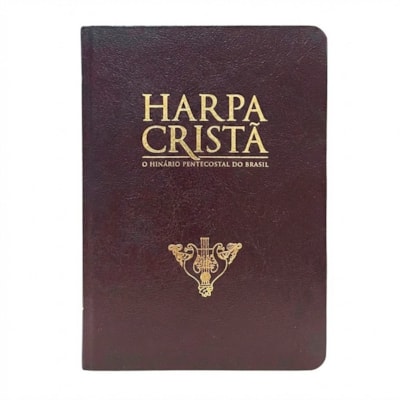 Harpa Cristã | Grande | Semi Luxo Marrom