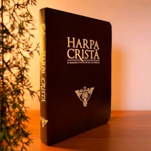 Segunda imagem do produto Harpa Cristã | Grande | Semi Luxo Marrom