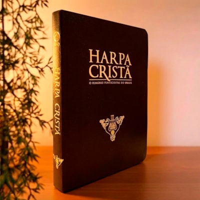 Segunda imagem do produto Harpa Cristã | Grande | Semi Luxo Marrom