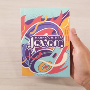 Segunda imagem do produto Harpa Cristã Jovem | Letra Grande | Capa Fone