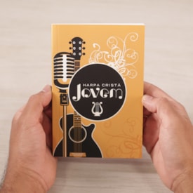 Segunda imagem do produto Harpa Cristã Jovem | Letra Grande | Capa Violão