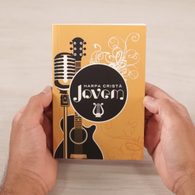 Segunda imagem do produto Harpa Cristã Jovem | Letra Grande | Capa Violão
