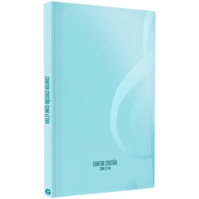Hinário Cantor Cristão Com Letra | Grande | Capa Brochura Candy Tiffany