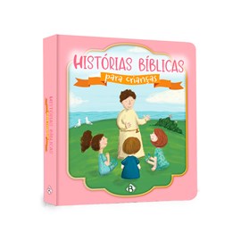 Histórias Bíblicas para Crianças | Capa Dura Rosa