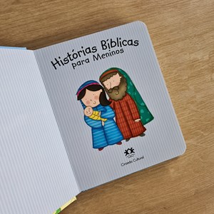 Histórias Bíblicas para Meninos | Capa Almofadada