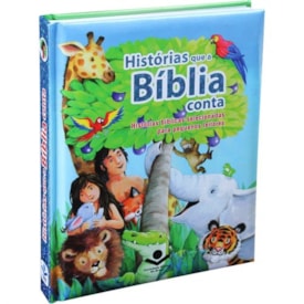 Histórias que a Bíblia Conta | Letra Normal | TNL | Capa Ilustrada Azul
