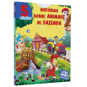 Segunda imagem do produto Histórias Sobre Animais de Fazenda | Letras Grandes
