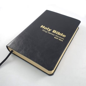 Segunda imagem do produto Holy Bible King James 1611 | Inglês | KJV | Capa Luxo Preta