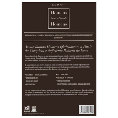 Segunda imagem do produto Homens Aconselhando Homens | Dr. John D. Street