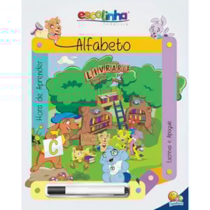 Hora de Aprender | Alfabeto Com Quebra-Cabeça