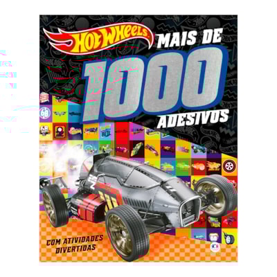 Segunda imagem do produto Hot Wheels | Mais de 1000 Adesivos