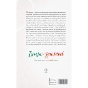 Segunda imagem do produto Igreja Saudável | Telma Bueno