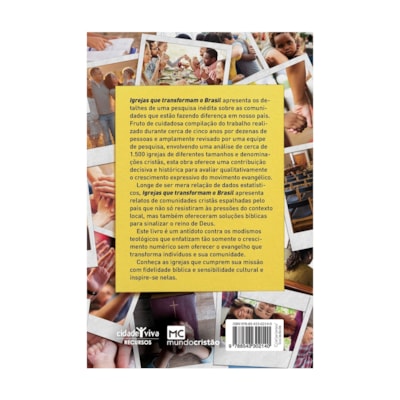 Segunda imagem do produto Igrejas Que Transformam o Brasil | Ed Stetzer e Sérgio Queiroz