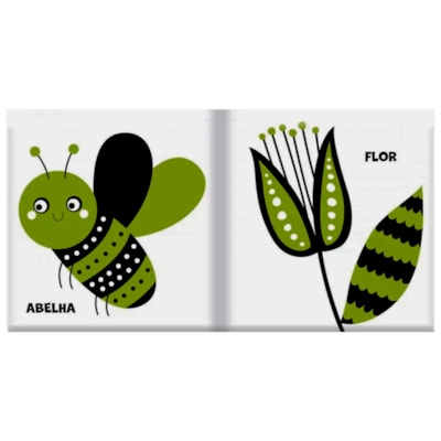 Segunda imagem do produto Jardim | Livro de Pano | Chocalho