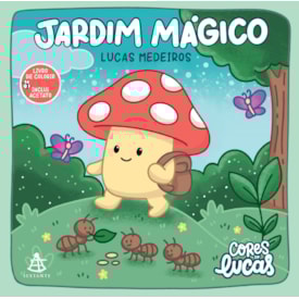 JARDIM MAGICO - LIVRO DE COLORIR CORES DO LUCAS