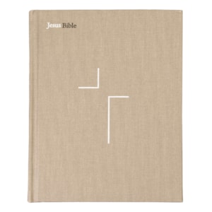 Jesus Bible | NVI | Espaço Para Anotações | Leitura Perfeita | Tecido Sobre Capa Dura Cinza