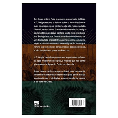 Segunda imagem do produto Jesus Ontem, Hoje e Sempre | N.T. Wright
