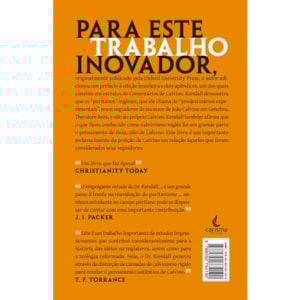 Segunda imagem do produto João Calvino e o Calvinismo Inglês até 1649 | R.T. Kendall