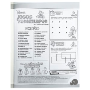 Segunda imagem do produto Jogos e Passatempos 1 | Adultos e Crianças | Palabritas