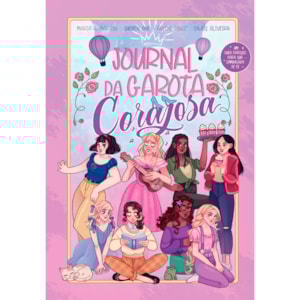 Journal da Garota Corajosa | Nova Capa | Arlene Diniz, Maria A. Martin, Queren Ane, Thais Oliveira